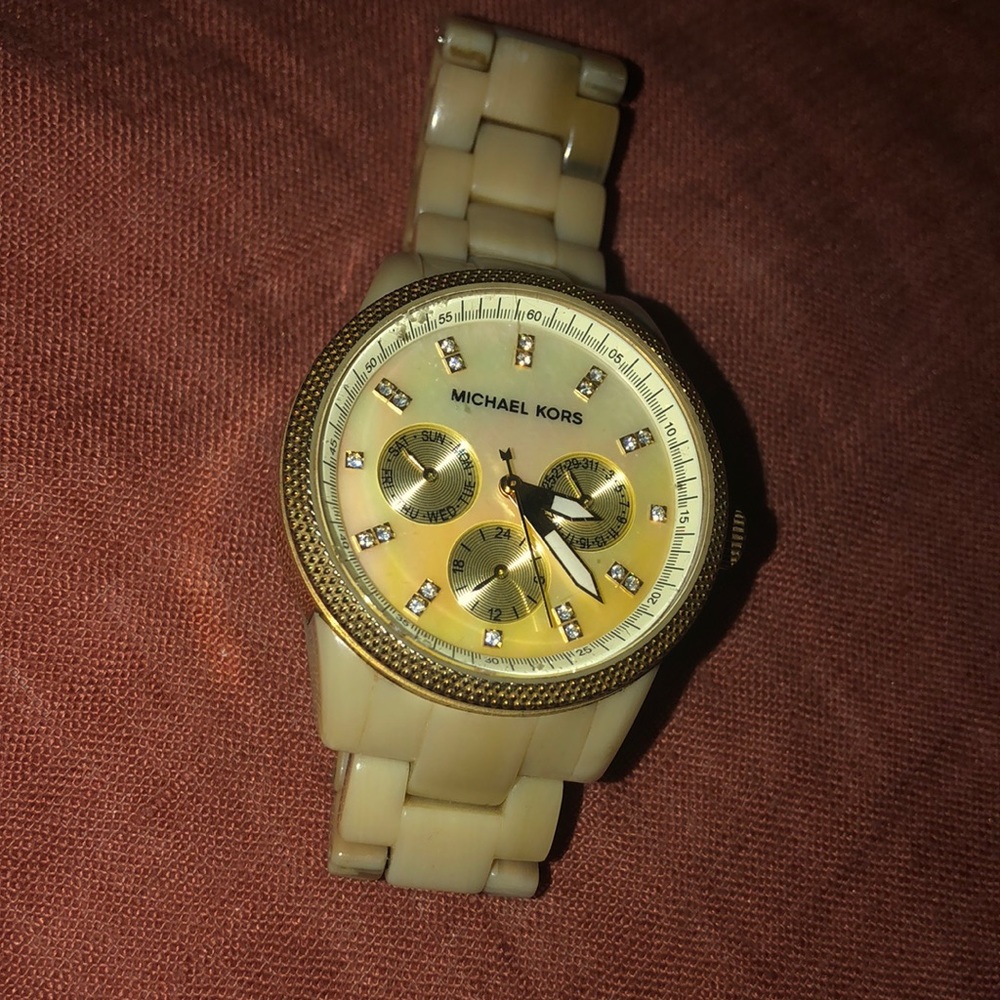 Michael Kors Tortoise Shell Watch